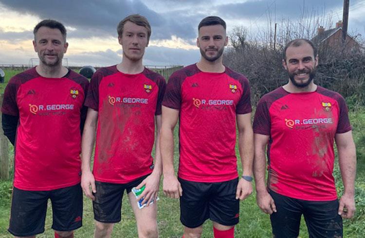 Clarby Road goal scorers against Pennar. Picture Fraser Watson